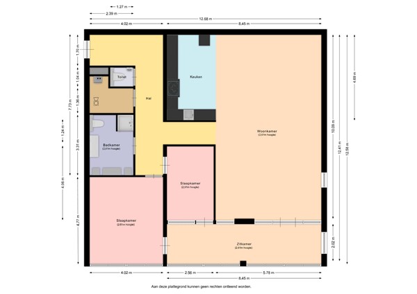 Floorplan - Op de Vey 29-1, 6165 CB Geleen