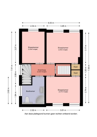 Floorplan - Frans Halsstraat 24, 6165 TV Geleen
