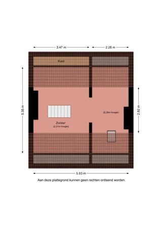 Floorplan - Frans Halsstraat 24, 6165 TV Geleen