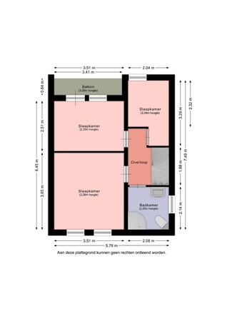 Floorplan - Ridder Vosstraat 2, 6441 SZ Brunssum