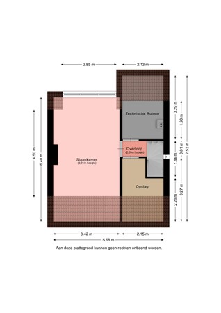 Floorplan - Ridder Vosstraat 2, 6441 SZ Brunssum