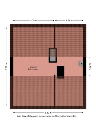 Floorplan - Junostraat 18, 6446 RG Brunssum