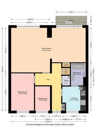 Floorplan - Irenestraat 66, 6191 AW Beek