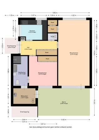 Floorplan - Luxemburgstraat 4, 6164 BT Geleen