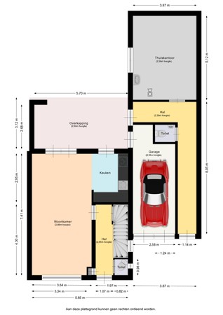 Floorplan - Beekerstraat 20, 6191 GC Beek