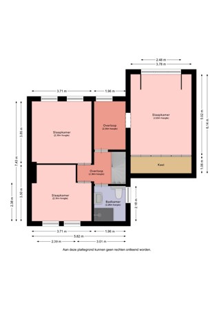 Floorplan - Beekerstraat 20, 6191 GC Beek