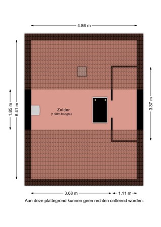 Floorplan - Baanstraat 61, 6372 AD Landgraaf