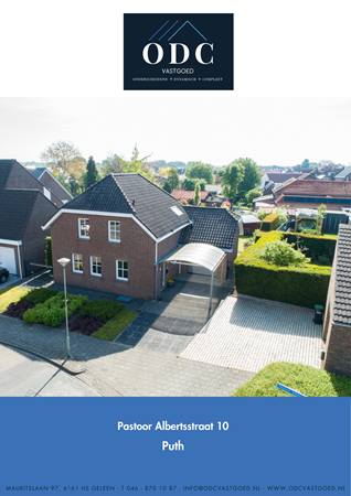 Brochure preview - Brochure Pastoor Albertsstraat 10 Puth.pdf