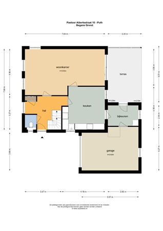 Floorplan - Pastoor Albertsstraat 10, 6155 LW Puth