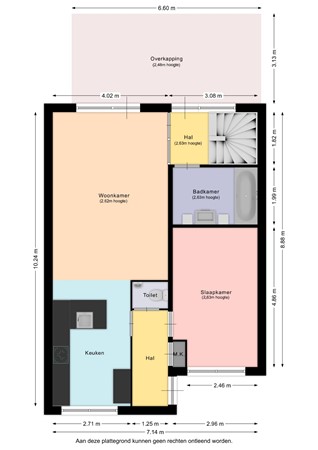 Floorplan - Eikske 1B, 6372 VK Landgraaf