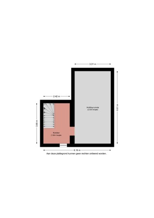 Floorplan - Olterdissenstraat 3, 6164 JA Geleen