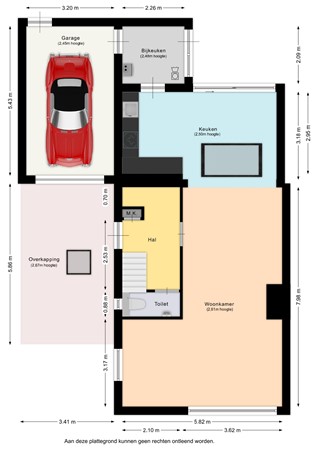 Floorplan - Kasteel Aldenghoorstraat 30, 6043 XJ Roermond