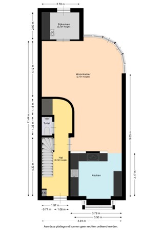 Floorplan - Putstraat 6, 6438 JZ Oirsbeek