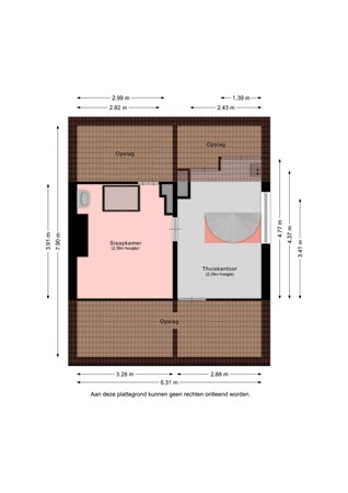 Floorplan - Wieenbroek 12, 6122 AP Buchten