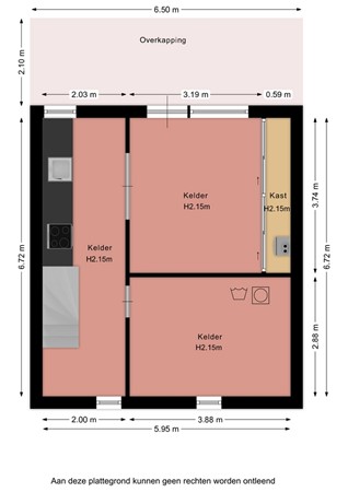 Floorplan - Piet van Breemenstraat 13, 6321 BH Wijlre