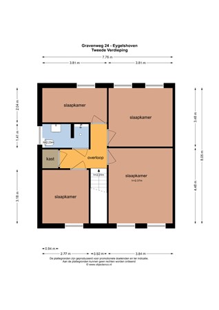 Floorplan - Gravenweg 24, 6471 VX Eygelshoven