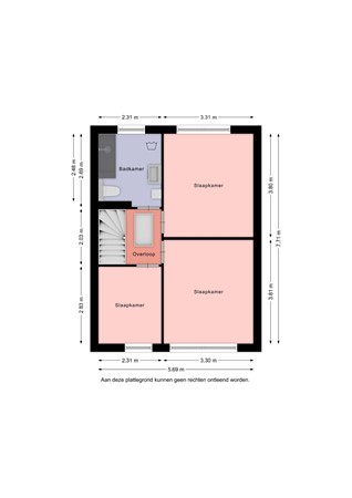 Floorplan - Kwikstaartstraat 29, 6469 XE Eygelshoven