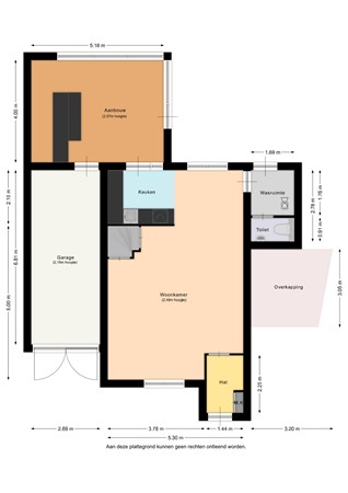Floorplan - Elsterweg 36, 6134 AR Sittard