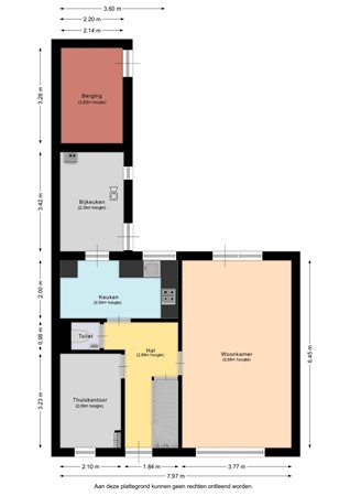 Floorplan - Kromstraat 5, 6133 AA Sittard
