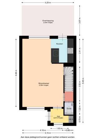 Floorplan - Fossielenerf 654, 6413 MN Heerlen