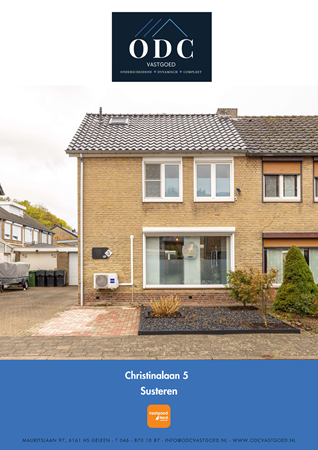 Brochure preview - Afdruk brochure Christinalaan 5 Susteren.pdf