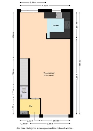 Floorplan - Johannesstraat 2, 6191 SR Beek