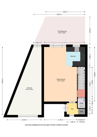 Floorplan - Fossielenerf 512, 6413 MK Heerlen