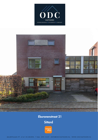 Brochure preview - Brochure Eburonenstraat 21 Sittard.pdf