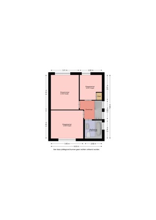 Floorplan - Gouverneur Houbenlaan 27, 6151 ER Munstergeleen