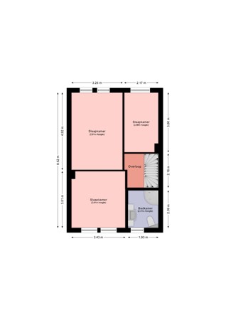 Floorplan - Napoleonbaan Noord 25, 6163 VK Geleen