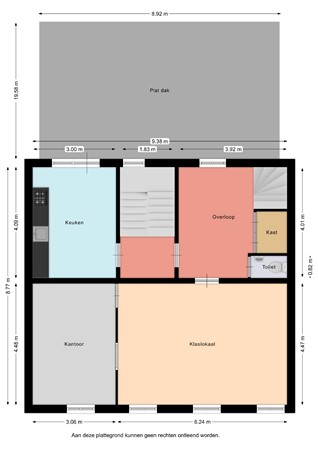 Floorplan - Geleenstraat 62A, 6411 HT Heerlen