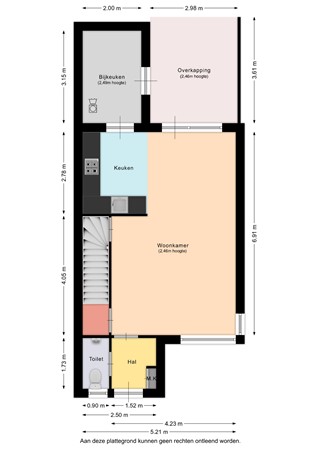 Floorplan - Antracietstraat 2, 6163 LR Geleen