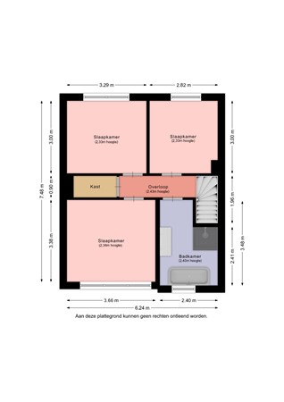 Floorplan - Beatrixstraat 17, 6151 AS Munstergeleen