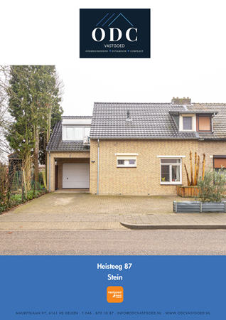 Brochure preview - Brochure Heisteeg 87 Stein.pdf