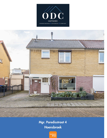 Brochure preview - Brochure Mgr. Paradisstraat 4 Hoensbroek.pdf
