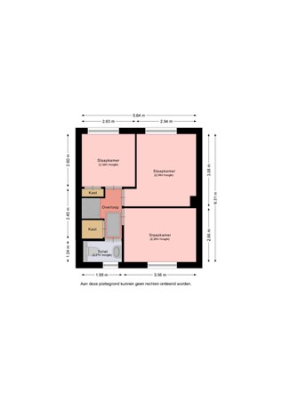 Floorplan - Hemelsley 97, 6136 HJ Sittard