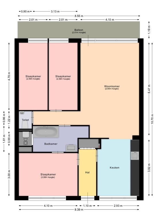 mediumsize floorplan