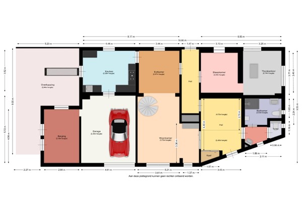 Floorplan - Rijksweg 91, 6269 AB Margraten