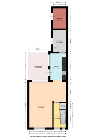 Floorplan - Akkerstraat 11, 6135 GN Sittard