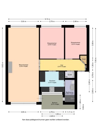 Floorplan - Struverstraat 52, 6467 BC Kerkrade