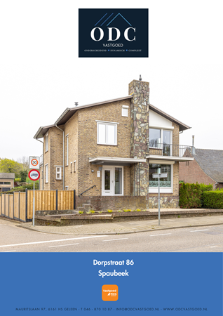 Brochure preview - Dorpstraat 86 Spaubeek.pdf
