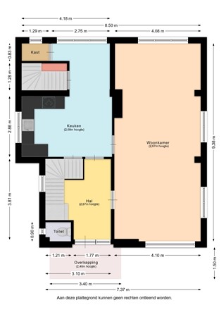 Floorplan - Dorpstraat 86, 6176 AE Spaubeek