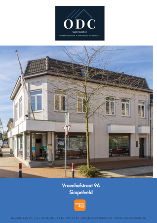 Brochure preview - Brochure Vroenhofstraat 9A Simpelveld.pdf