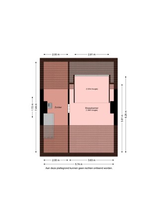 Floorplan - Grevenstraat 88, 6372 JH Landgraaf