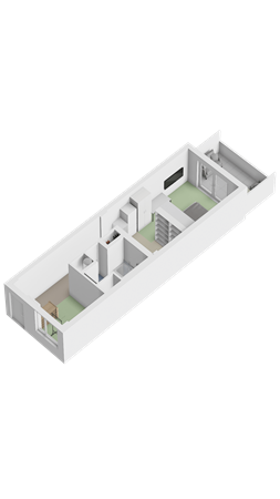 Floorplan - Karel Doormanstraat 386E, 3012 GR Rotterdam