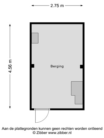 Floorplan - Buitenbassinweg 386, 3063 TC Rotterdam