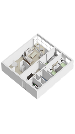 Floorplan - Buitenbassinweg 386, 3063 TC Rotterdam