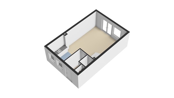 Floorplan - Katendrechtsestraat 68, 3072 NX Rotterdam