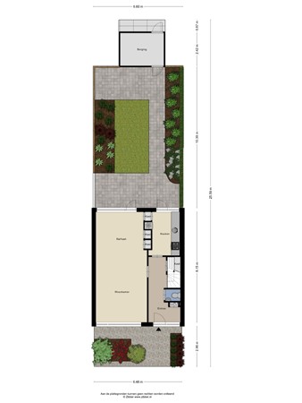 Floorplan - Mauritssingel 112, 2351 EG Leiderdorp