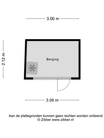 Floorplan - Spieghelstraat 4, 2332 BD Leiden